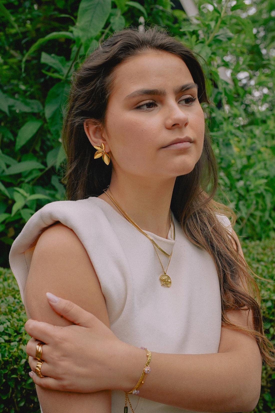 Rose Earrings